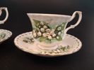 2 Koppar & fat. May, maj. Royal Albert. England.