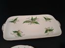 3 Uppläggningsfat. Liljekonvalj. Lily of the Valley. Hammerslay & co Fine bone China. England.