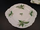 3 Uppläggningsfat. Liljekonvalj. Lily of the Valley. Hammerslay & co Fine bone China. England.