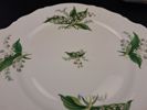 3 Uppläggningsfat. Liljekonvalj. Lily of the Valley. Hammerslay & co Fine bone China. England.