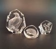 MATS JONASSON. 3 Glasskulpturer, Målerås, Signture Colletion.