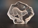 MATS JONASSON. 4 Glasskulpturer. Glasblock, Målerås.