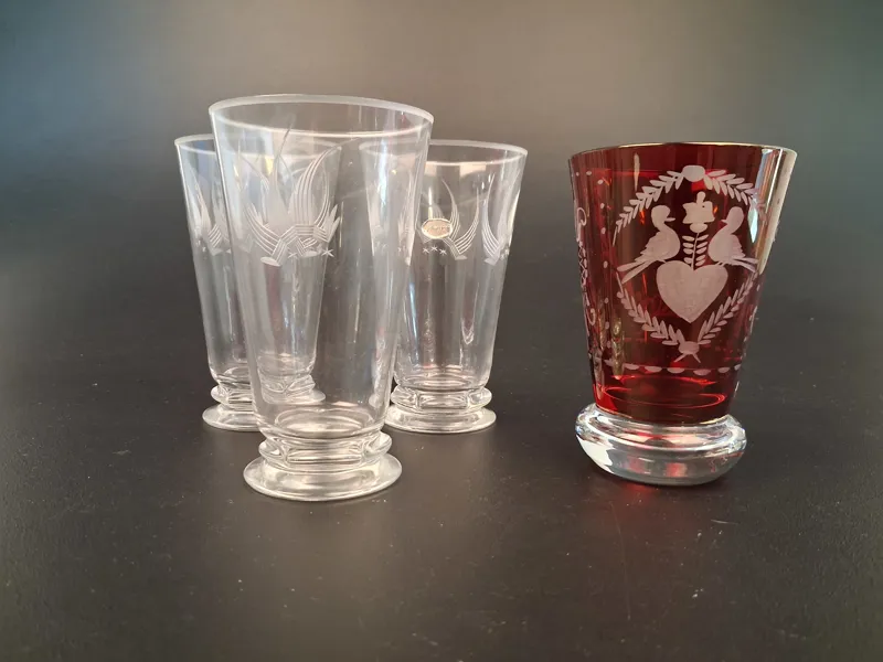 Vas. Kisslinger Rattenberg & Grogg glas Gunnar Gruno Håkansson.
