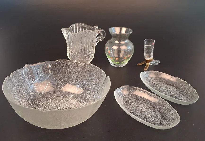 Diverse glas. Bl.a Iittala, Jackie Lynd m.m.