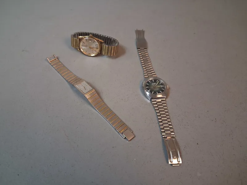 3 Klockor. Lanco, Lassale Seiko & Ciny.