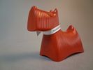 STIG LINDBERG. Sparbössa, "Skotten", Plast för handelsbanken 1961.