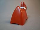 STIG LINDBERG. Sparbössa, "Skotten", Plast för handelsbanken 1961.