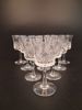 FRITZ KALLENBERG. 10 Likörglas. "Panama". Kosta Boda, signerade.