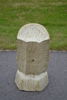 Trädgårdsskulptur. Moai-stil, Betong, samtida.