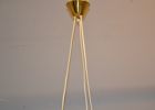Taklampa. Mässing & prismor, 1900-talet.