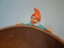 Tomte skål. Terrakotta. Heissner. Tyskland.