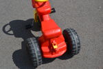 Tramptraktor. Plasto.