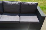 Loungegrupp. Konstrotting, 4 delar.