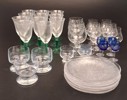 Diverse glas. Bl.a Orrefors, Kosta m.m.