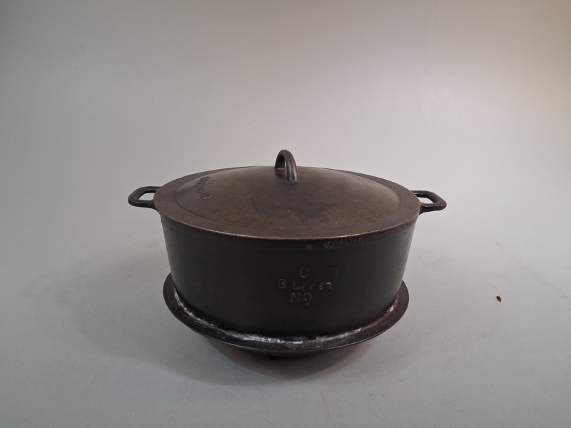 Gjutjärnsgryta. 8 Liter.