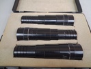 3 Projektionslinser 250mm till diaprojektor.