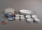 Diverse porslin. Bl.a Royal Copenhagen, Goebel, Hackefors, Duka m.m.