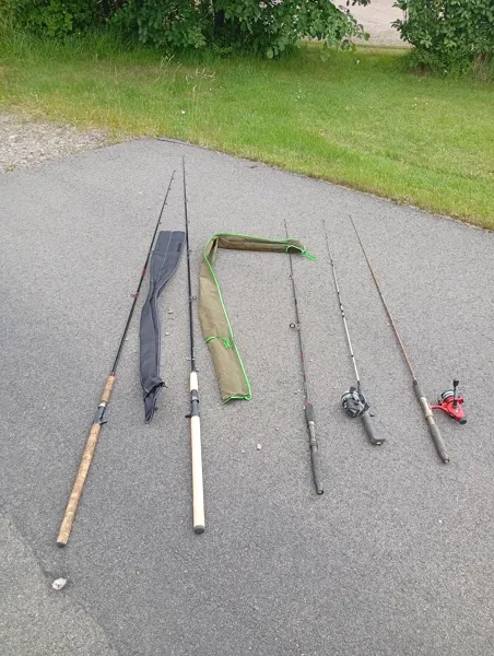 Diverse fiskespön.