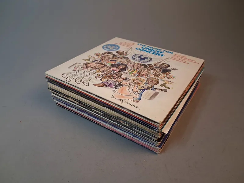 Diverse vinylskivor, LP Skivor.