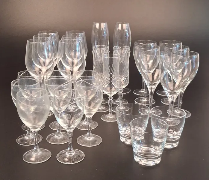 Diverse glas.