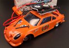 Alpine Renault. Orange nyans. Raid Capo Nord- Capo Sud.
