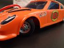 Alpine Renault. Orange nyans. Raid Capo Nord- Capo Sud.