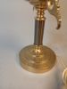 Bordslampa. Mässing, 1900-talet.