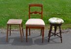 Stol, pianopall & pall.