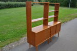 2 Bokhyllor. Teak, 1950/60-talet.