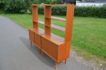 2 Bokhyllor. Teak, 1950/60-talet.