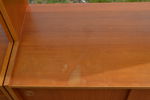 2 Bokhyllor. Teak, 1950/60-talet.