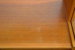 2 Bokhyllor. Teak, 1950/60-talet.