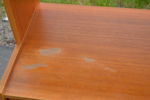 2 Bokhyllor. Teak, 1950/60-talet.