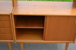2 Bokhyllor. Teak, 1950/60-talet.