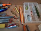 Diverse fiske, fiske drag m.m.