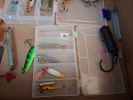 Diverse fiske, fiske drag m.m.