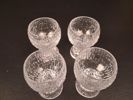 TIMO SARPANEVA. 4 Snapsglas & 1 Glas. "Kekkerit", Iittala.