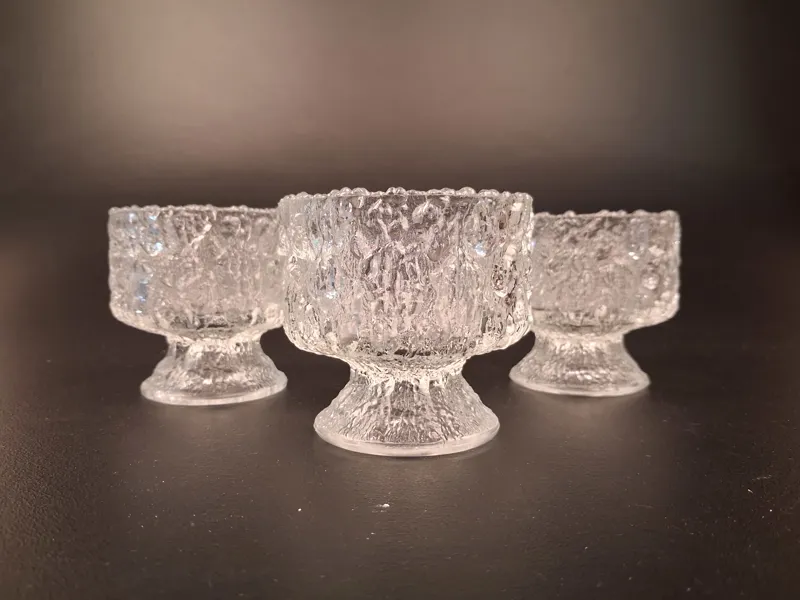 TAPIO WIRKKALA. 3 Skålar, "Aslak", Iittala. 