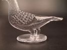 BERTIL VALLIEN. Figurin, "Duva", glas, Kosta Boda.