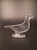 BERTIL VALLIEN. Figurin, "Duva", glas, Kosta Boda.
