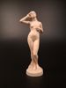 PETER IBSEN´S WIDOW. Figurin, terrakotta, Danmark, 1900-talet, signerad.