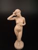 PETER IBSEN´S WIDOW. Figurin, terrakotta, Danmark, 1900-talet, signerad.