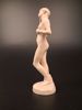 PETER IBSEN´S WIDOW. Figurin, terrakotta, Danmark, 1900-talet, signerad.