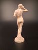 PETER IBSEN´S WIDOW. Figurin, terrakotta, Danmark, 1900-talet, signerad.