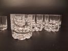 OLLE ALBERIUS. 14 Glas "Erik", Orrefors, Whisky & snaps.
