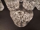 OLLE ALBERIUS. 14 Glas "Erik", Orrefors, Whisky & snaps.