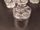 OLLE ALBERIUS. 14 Glas "Erik", Orrefors, Whisky & snaps.