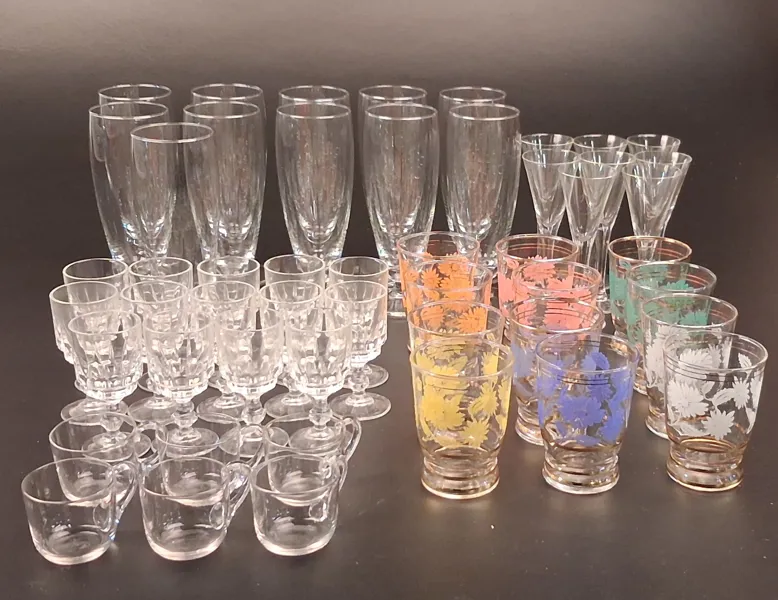 Diverse glas.