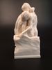 SKULPTUR. "Kyssen", gjutmassa, efter A.Rodin.