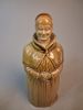 2 Whiskyflaskor i keramik. Abbot`s choice. Scotland.